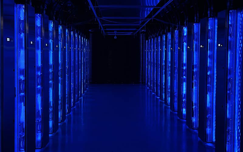 Photo of Server Cloud data center